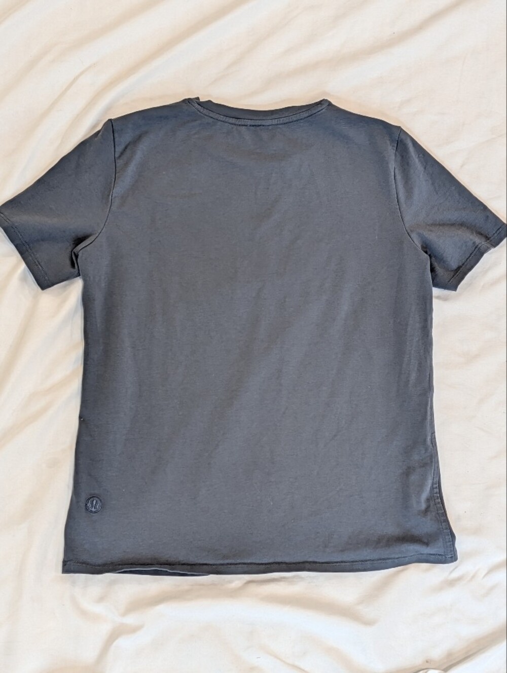 lululemon athletica Short Sleeve Crew Tee - Charcoal Gray Blue XXS